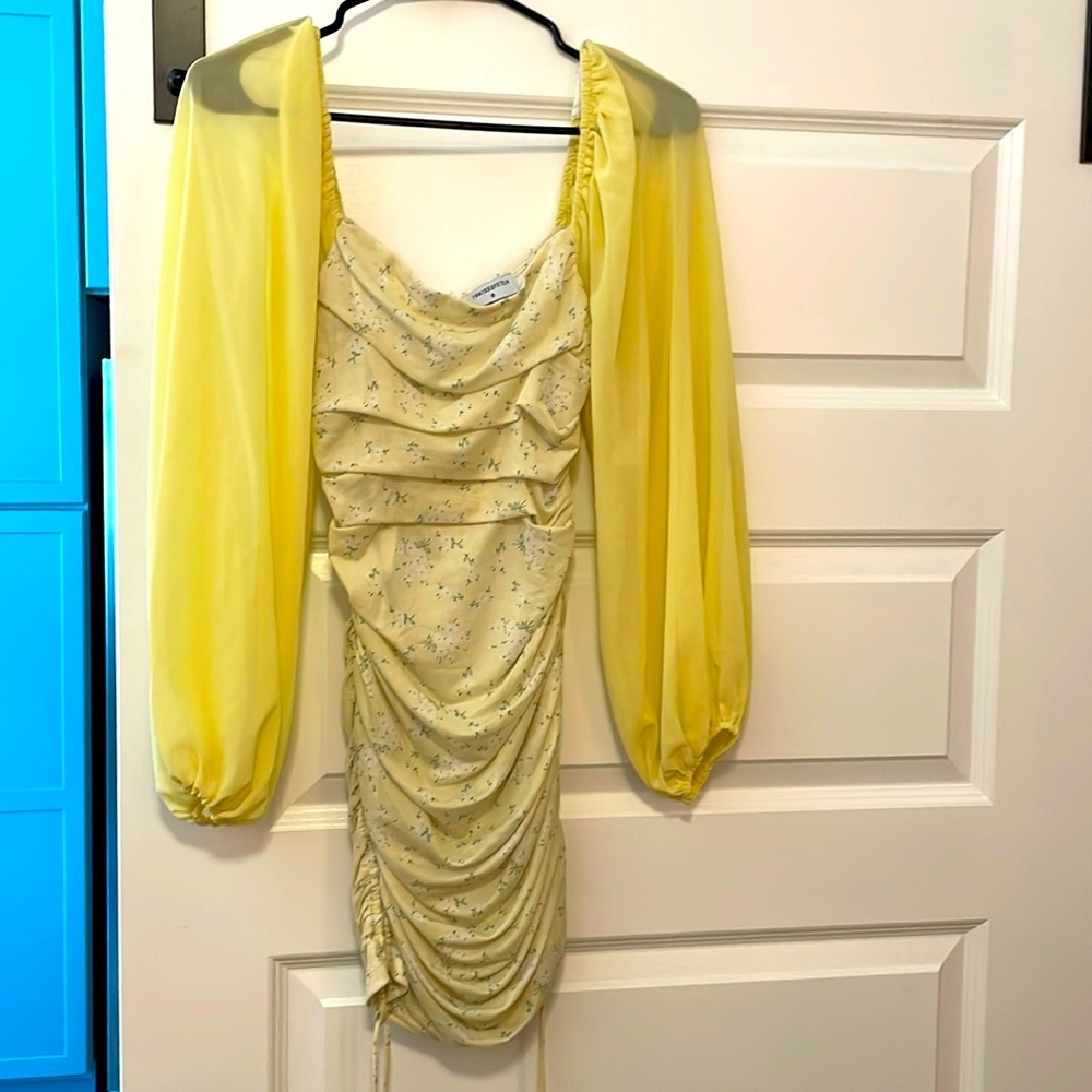 Yellow dress!